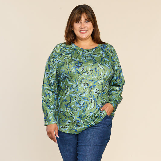 Bonsai Green Front Detail Women