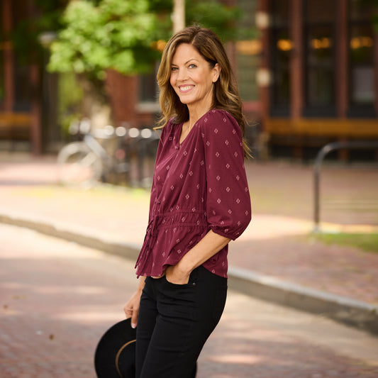 Burgundy Brand Photography Missy
