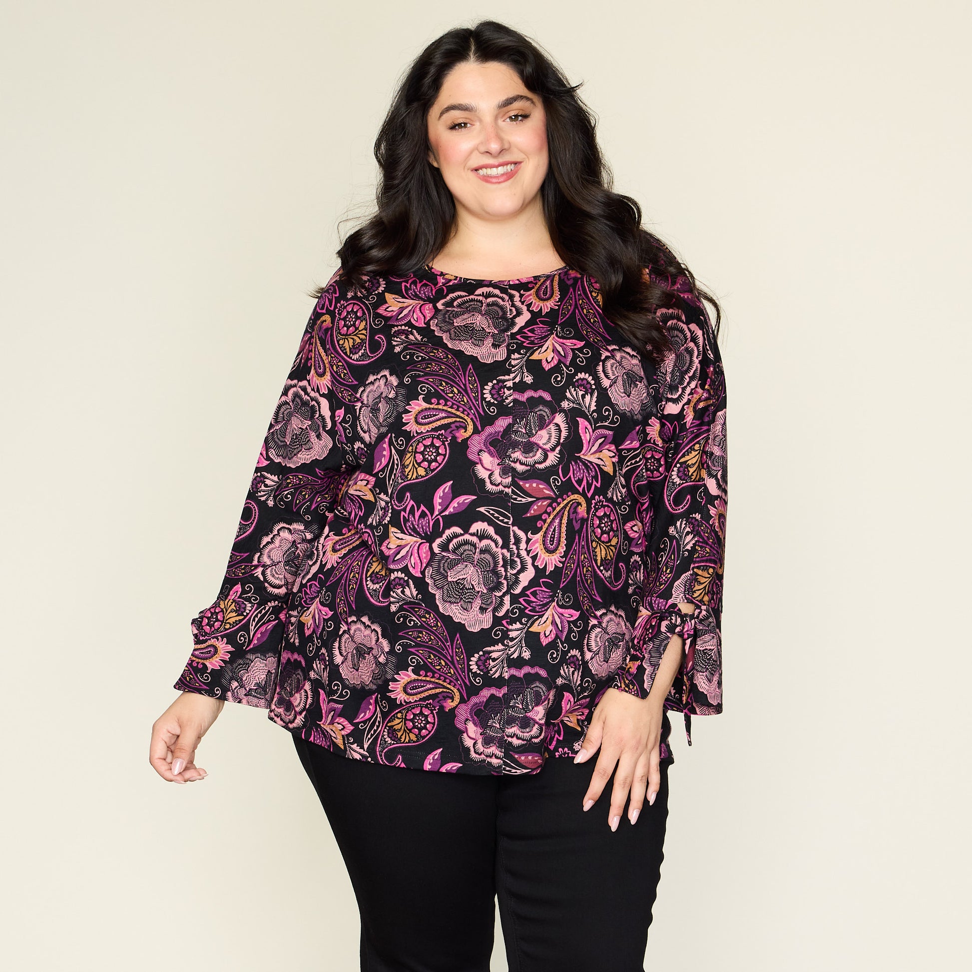 Plum Purple Front Detail Women