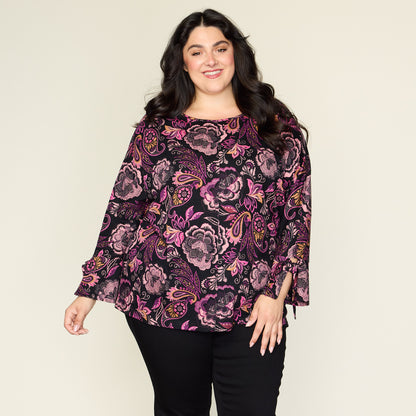 Plum Purple Front Detail Women
