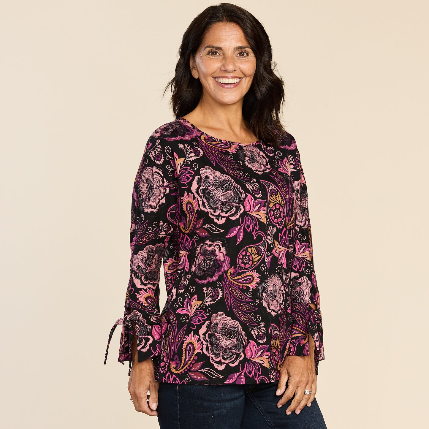 Plum Purple Side Detail Missy