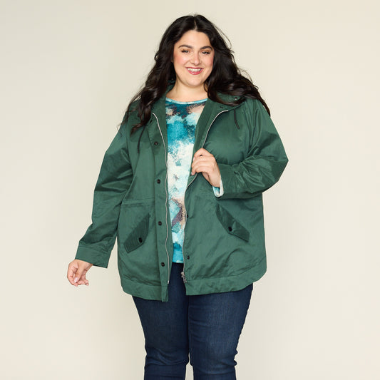 Jungle Green Front Detail Women