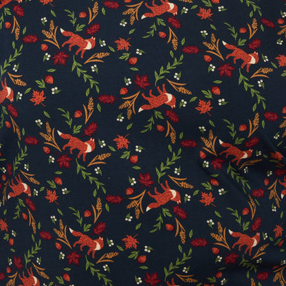 Navy Blazer Print Detail