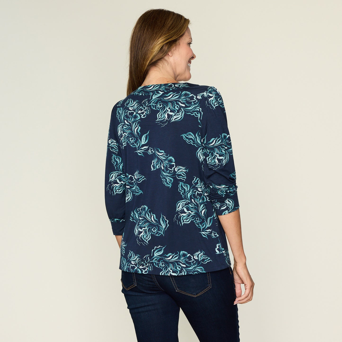 Navy Blazer Back Detail Missy