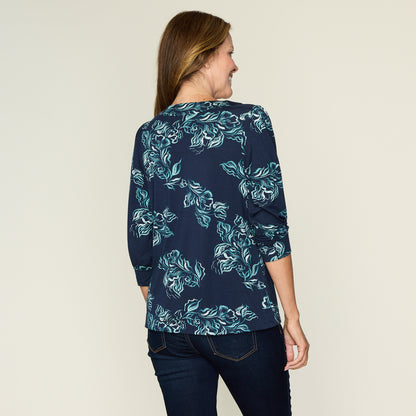 Navy Blazer Back Detail Missy