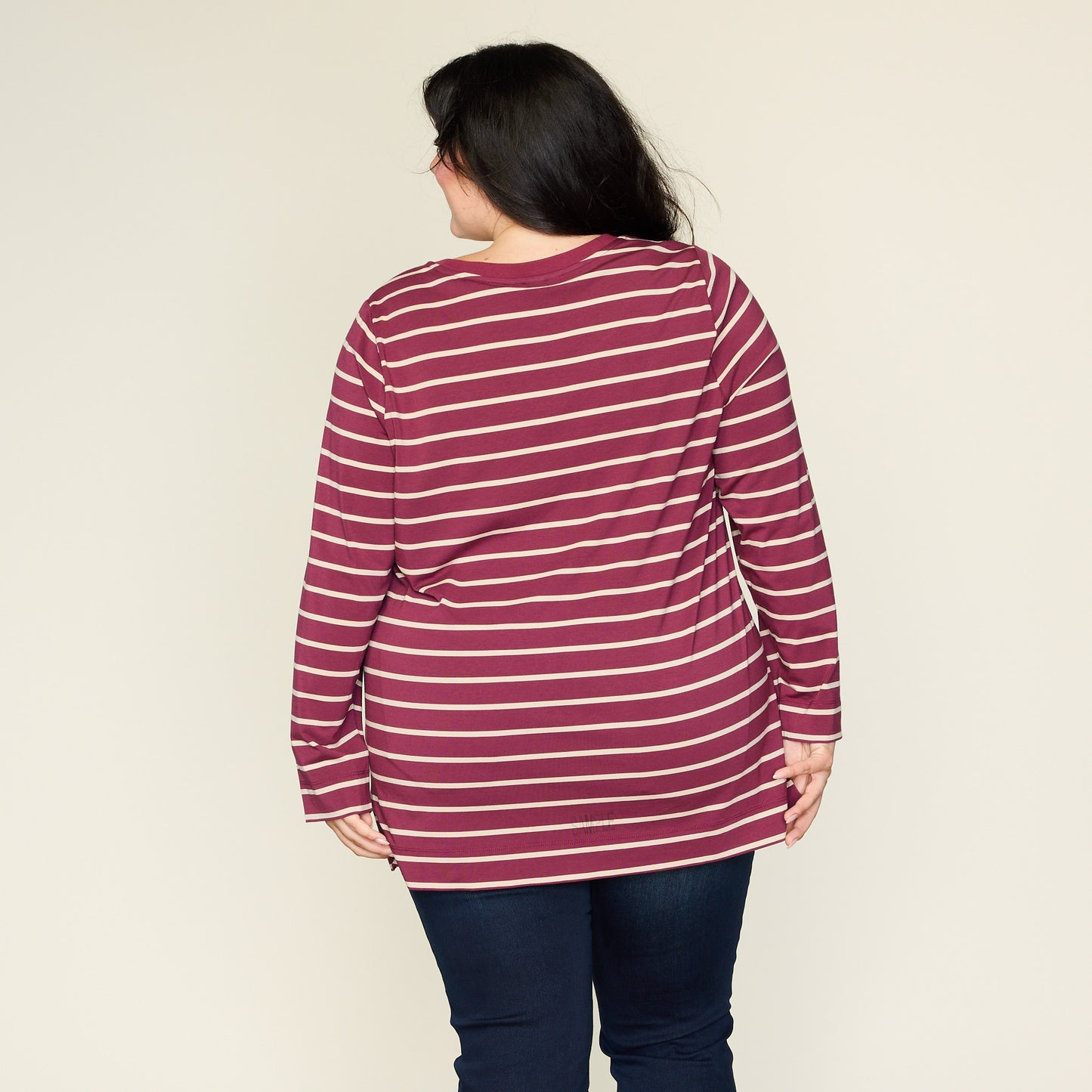Burgundy Back Detail Women
