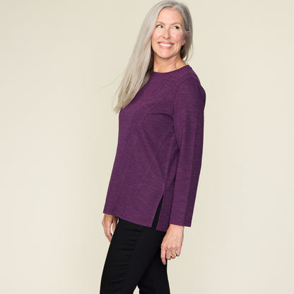 Plum Purple Side Detail Missy