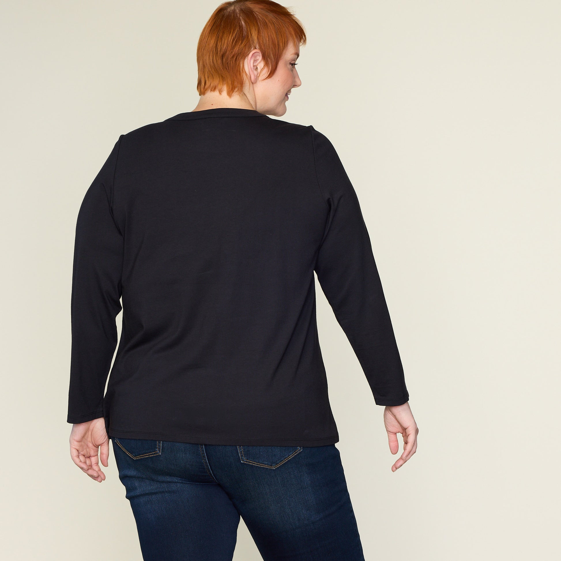 Black Back Detail Women