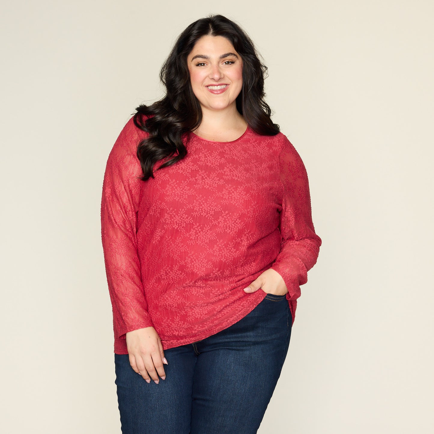 Garnet Front Detail Women