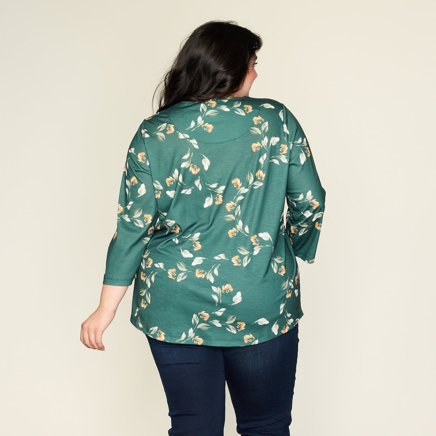 Jungle Green Back Detail Women