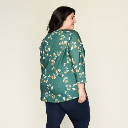 Jungle Green Side Detail Women