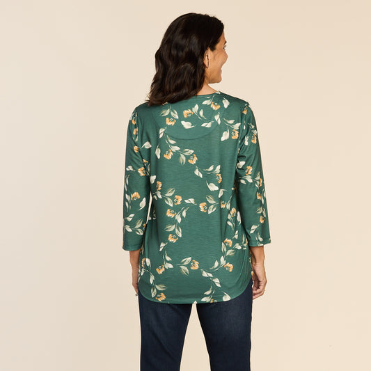 Jungle Green Back Detail Missy