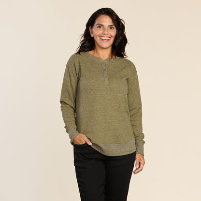 Burnt Olive Front Detail Missy