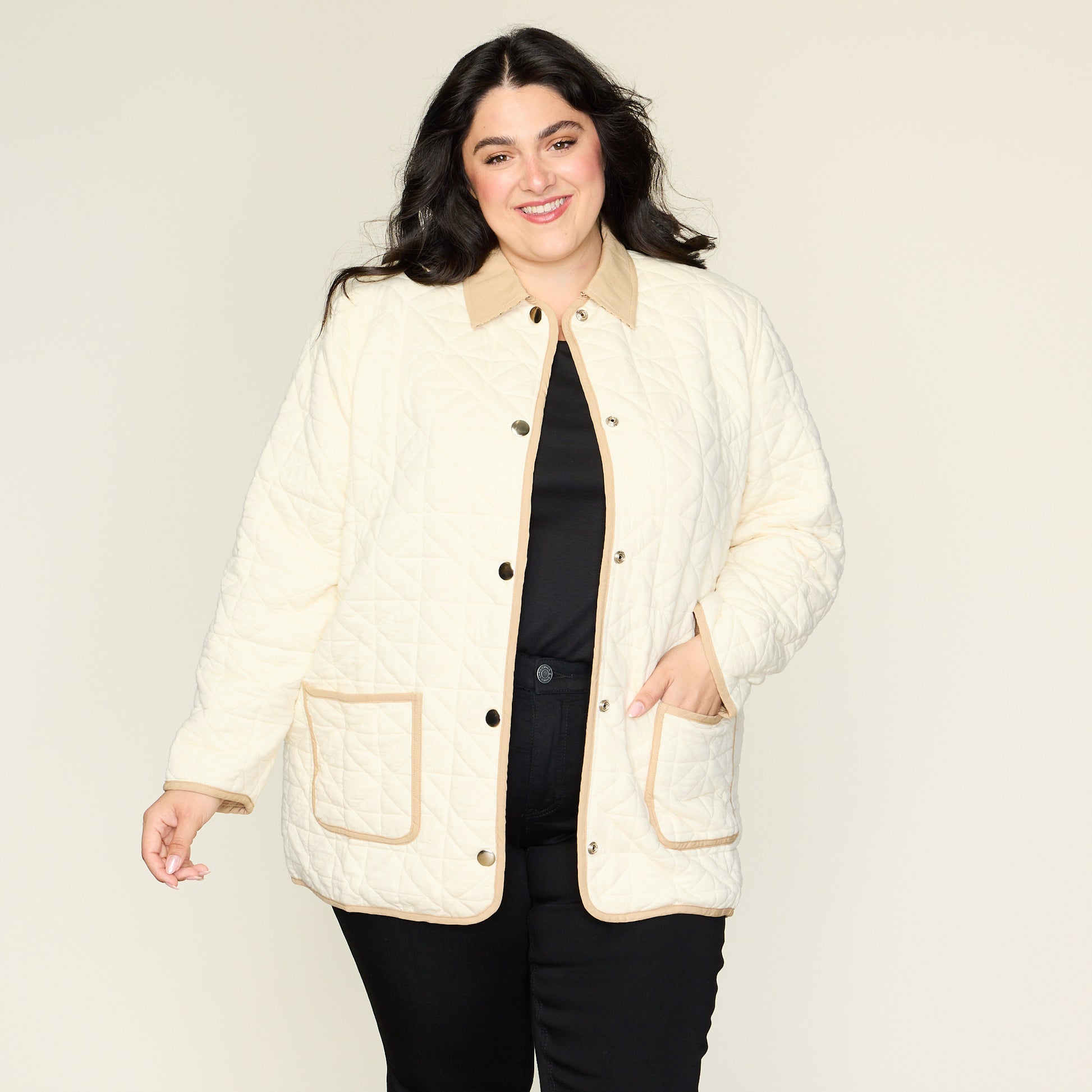 Antique White Front Detail Women