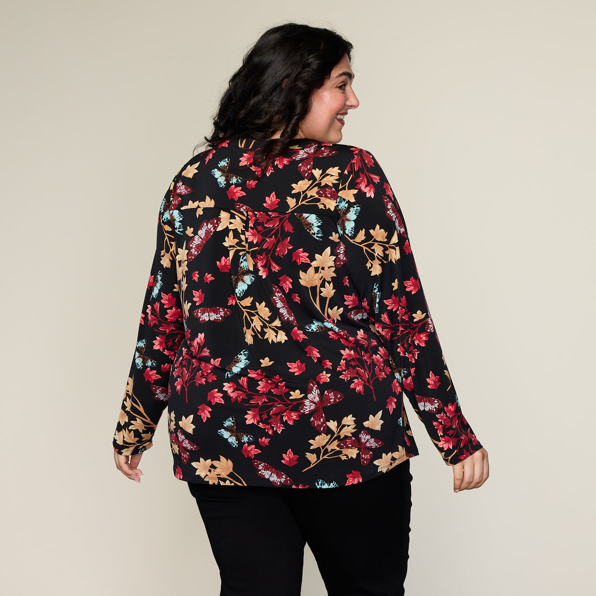 Black Back Detail Women