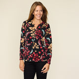 Black Front Detail Missy