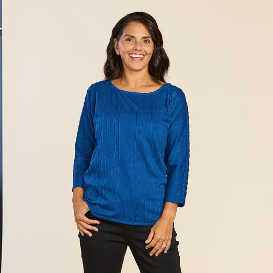 Universe Blue Front Detail Missy