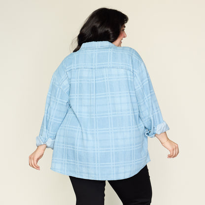 Medium Stonewash Back Detail Women