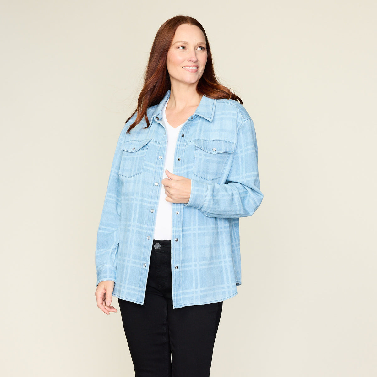 Medium Stonewash Side Detail Missy