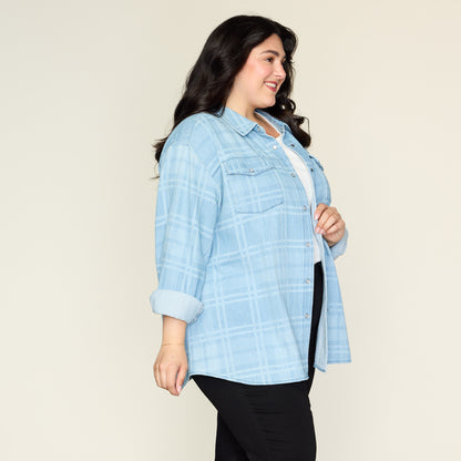 Medium Stonewash Side Detail Women