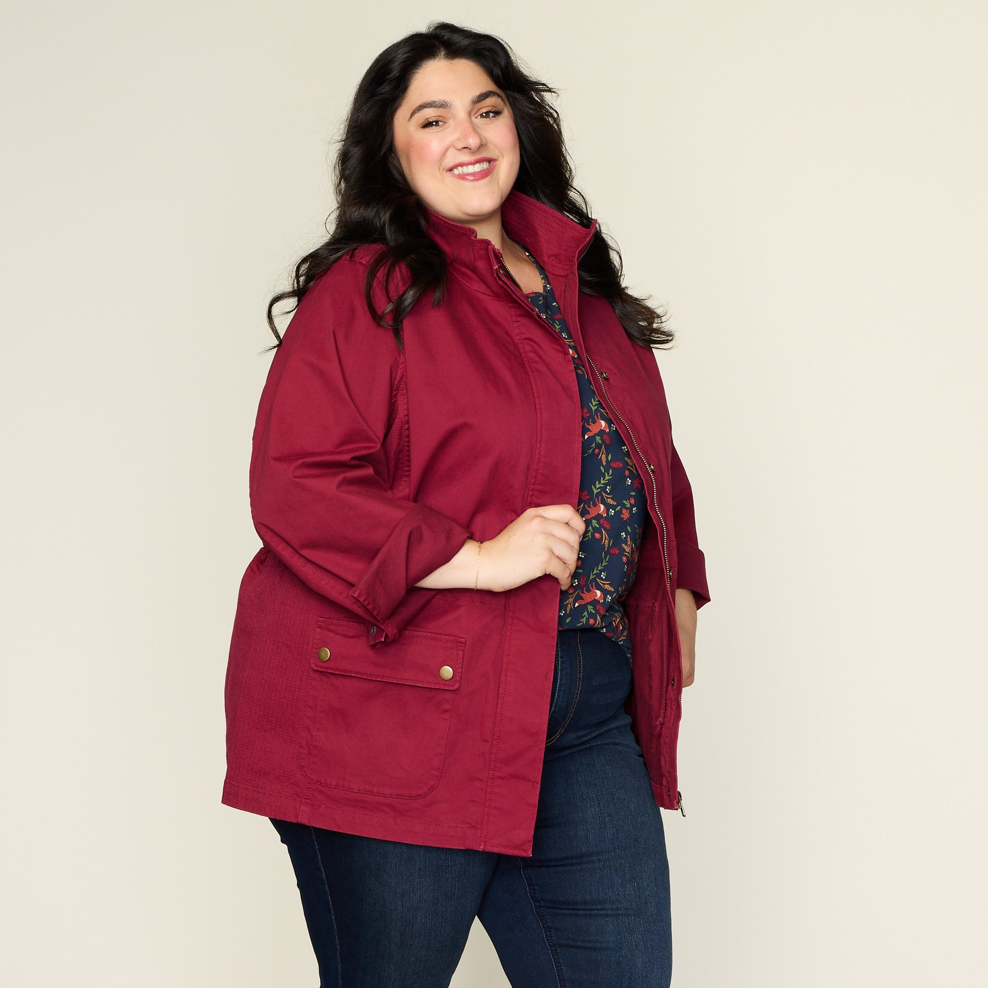 Tibetan Red Side Detail Women