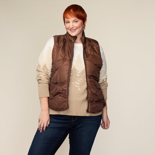 Shaved Chocolate Front Detail Women