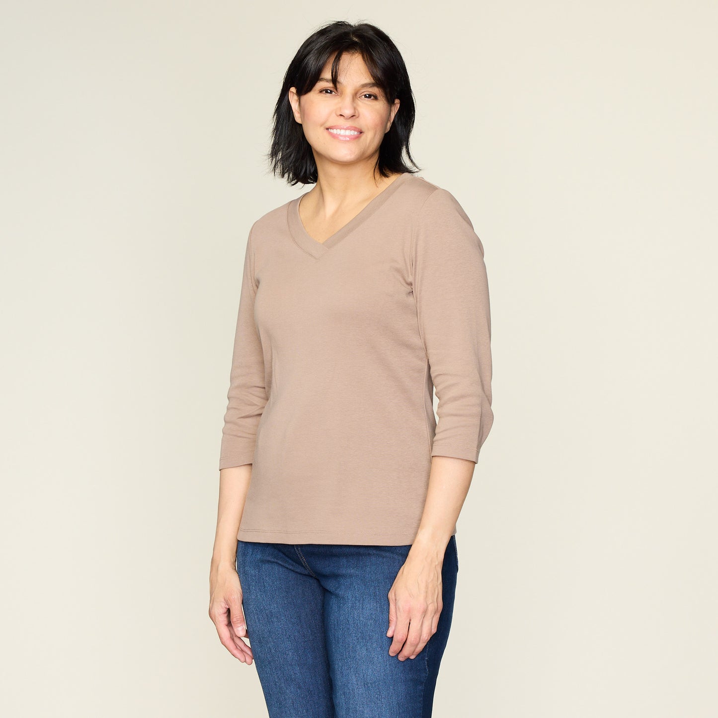 Fossil Taupe Front Detail Missy