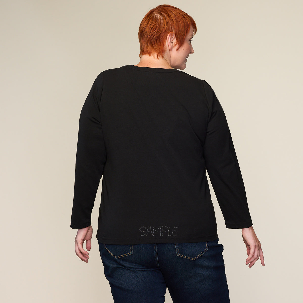 Black Back Detail Women
