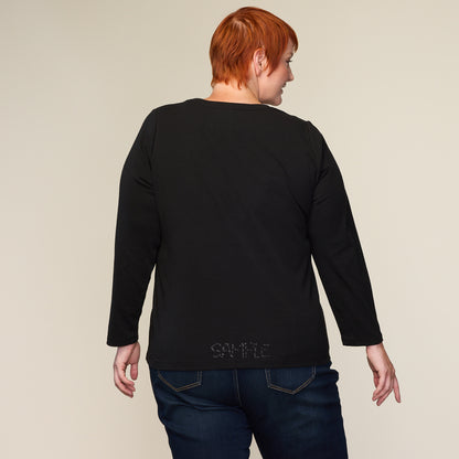 Black Back Detail Women