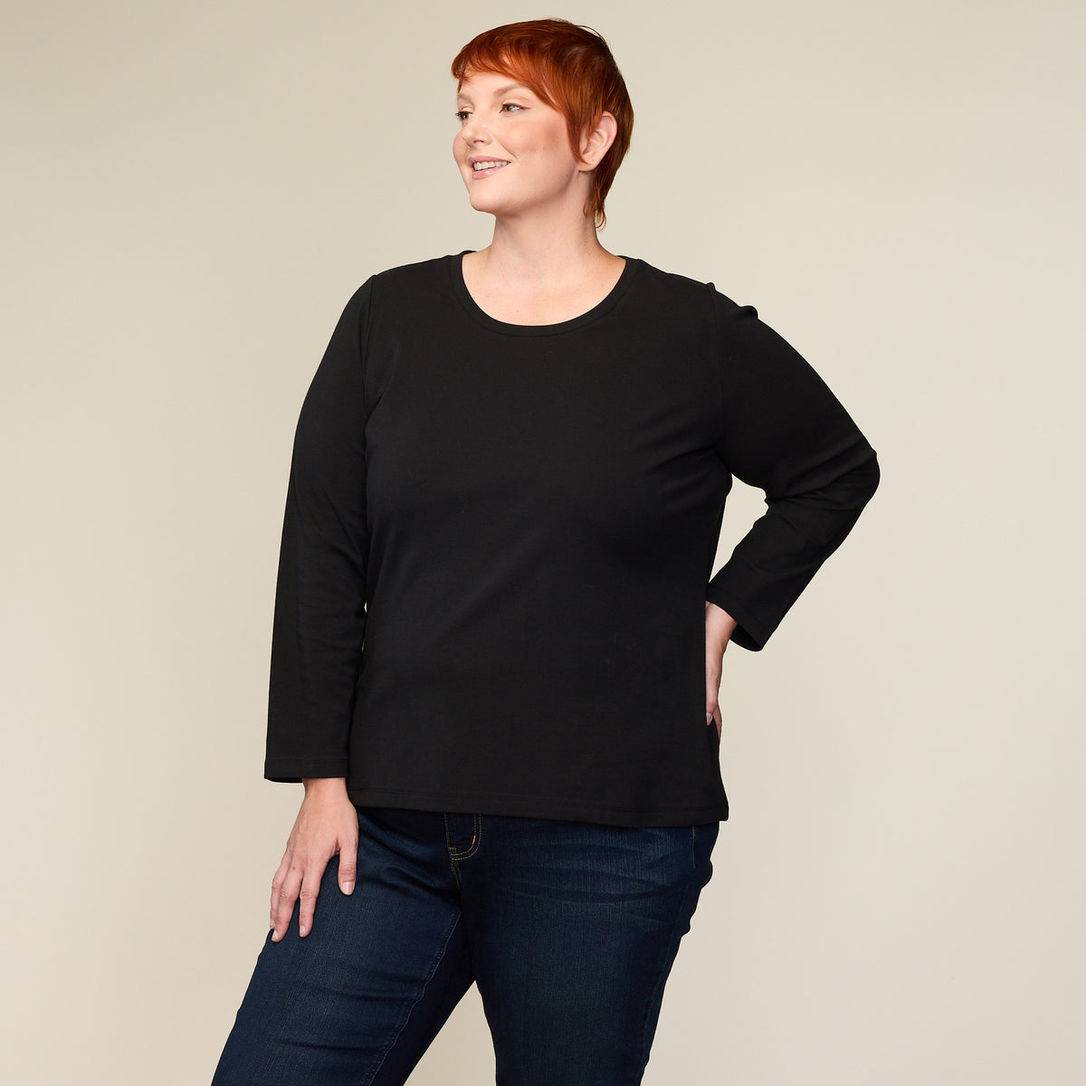 Black Side Detail Women