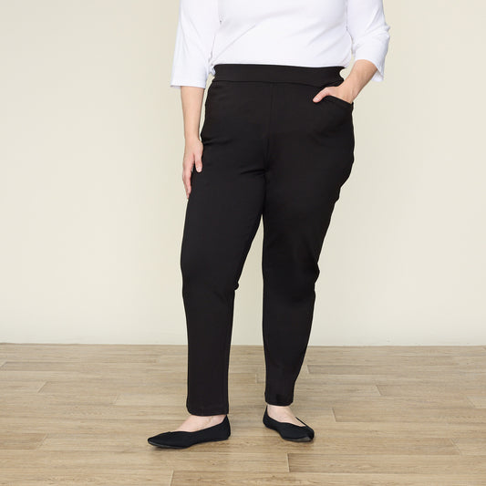 Black Front Detail Women