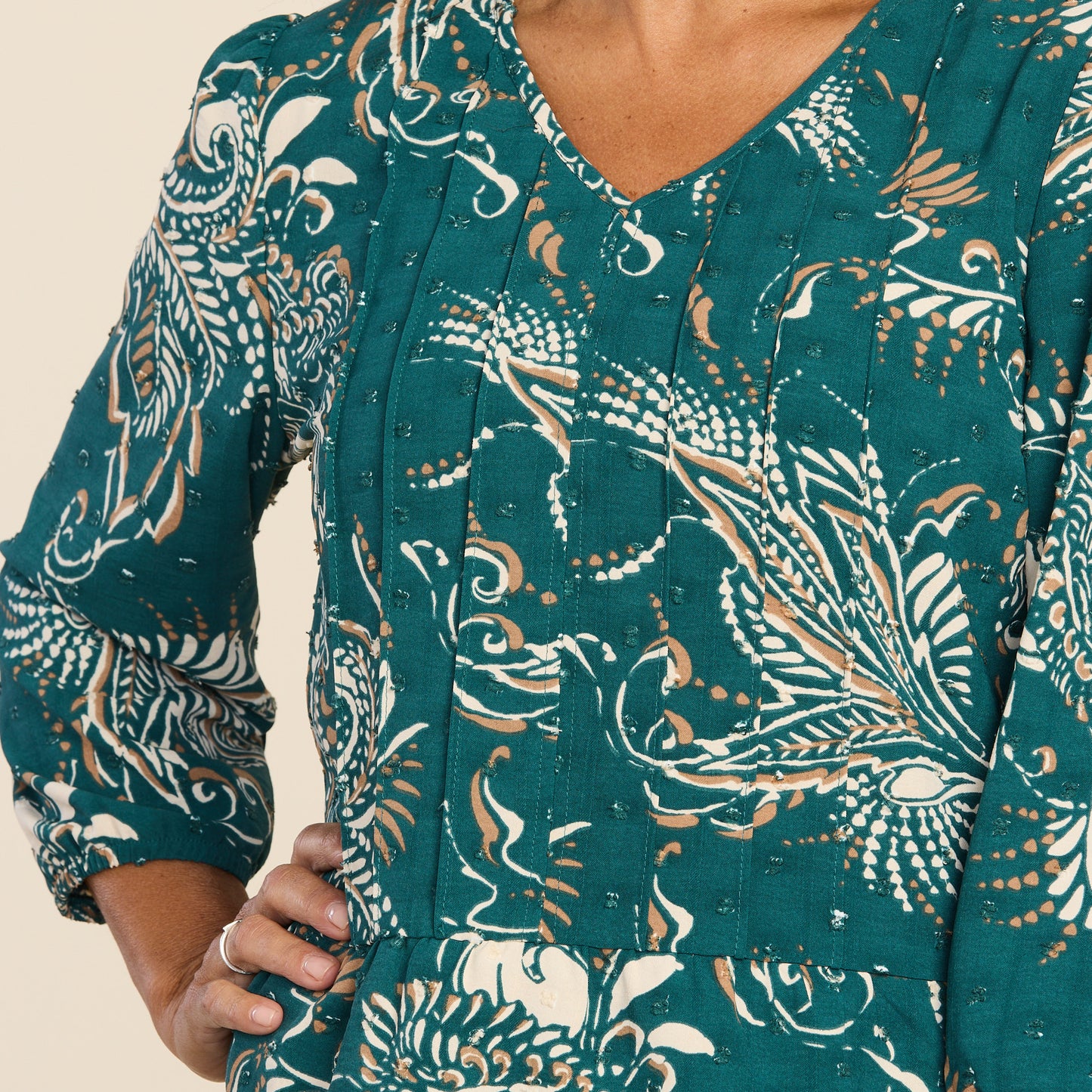 Oceanside Print Detail Missy