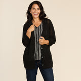 Black Front Detail Missy