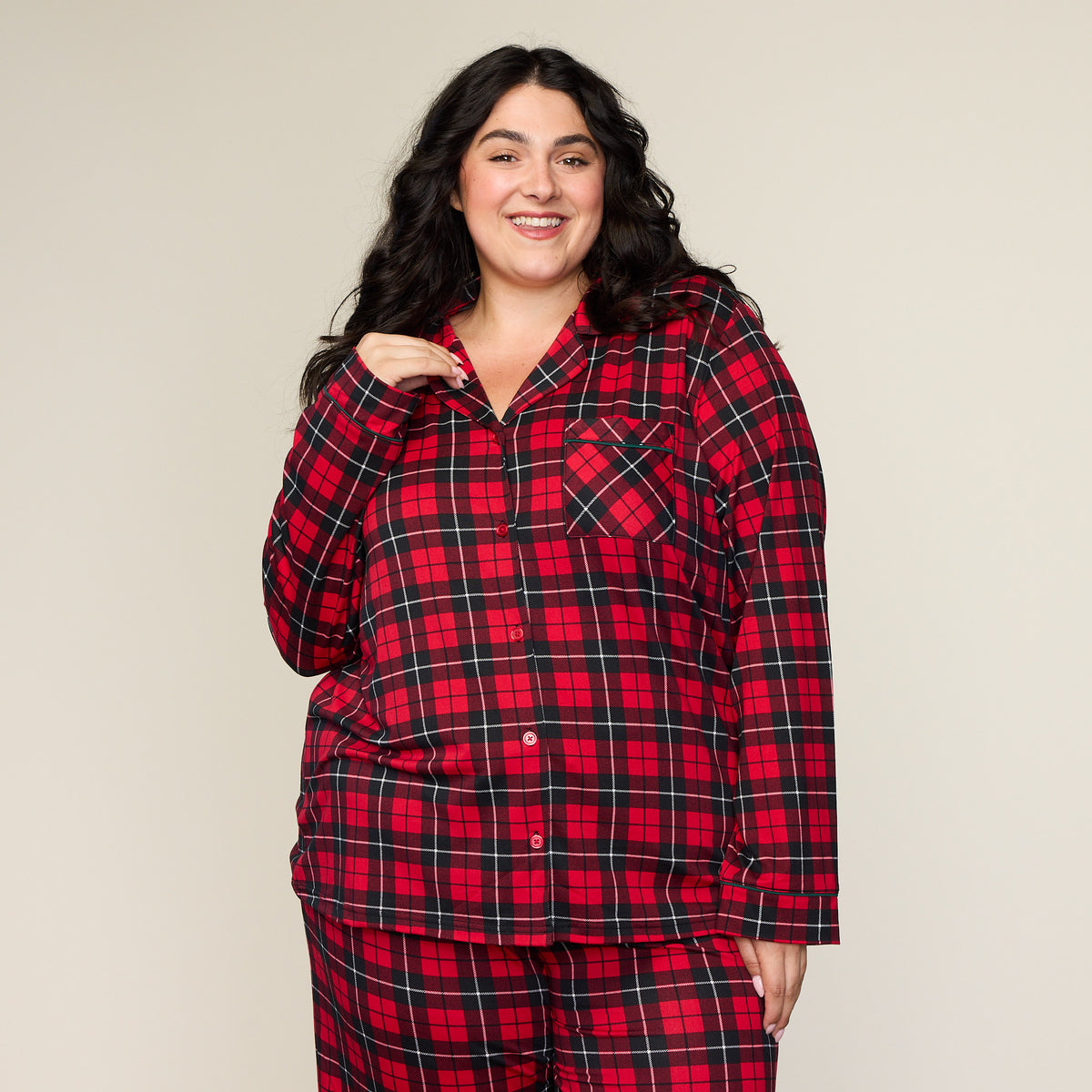 Tango Red Front Detail Women