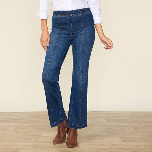Dark Wash Front Detail Missy