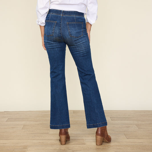 Dark Wash Back Detail Missy