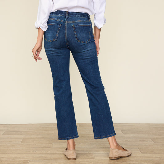 Dark Wash Back Detail Missy