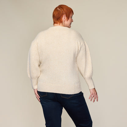 Ivory Back Detail Women