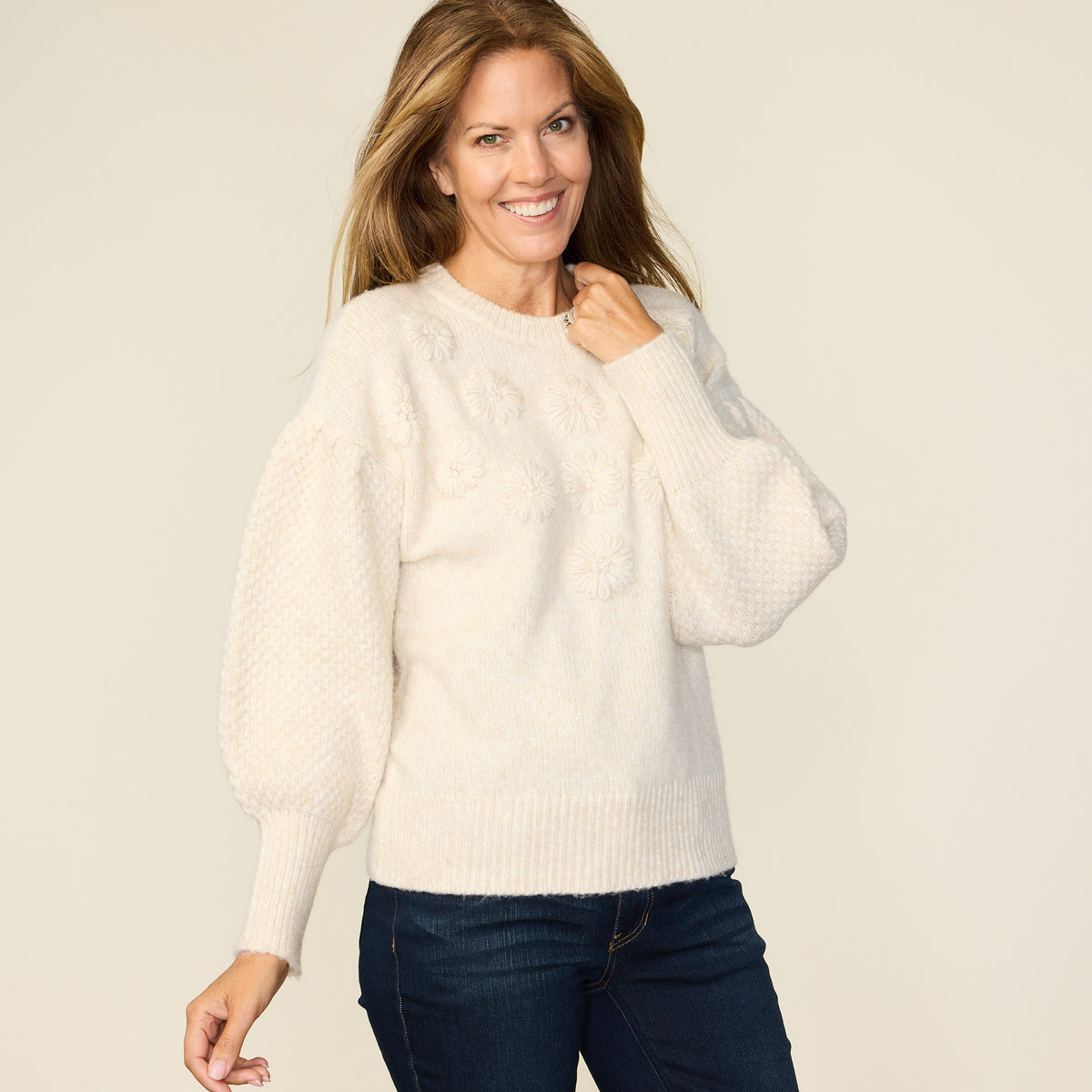 Ivory Front Detail Missy