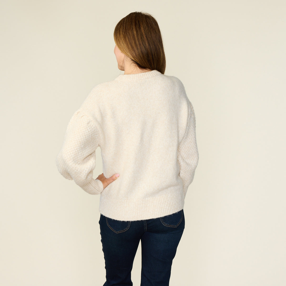 Ivory Back Detail Missy