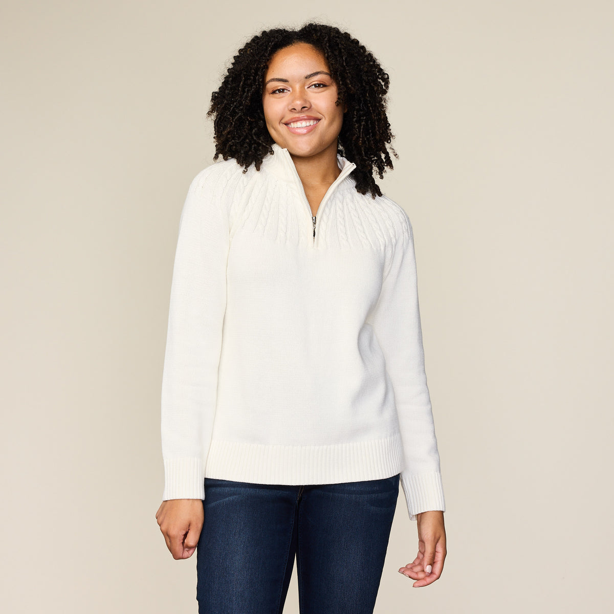 Marshmallow Front Detail Missy