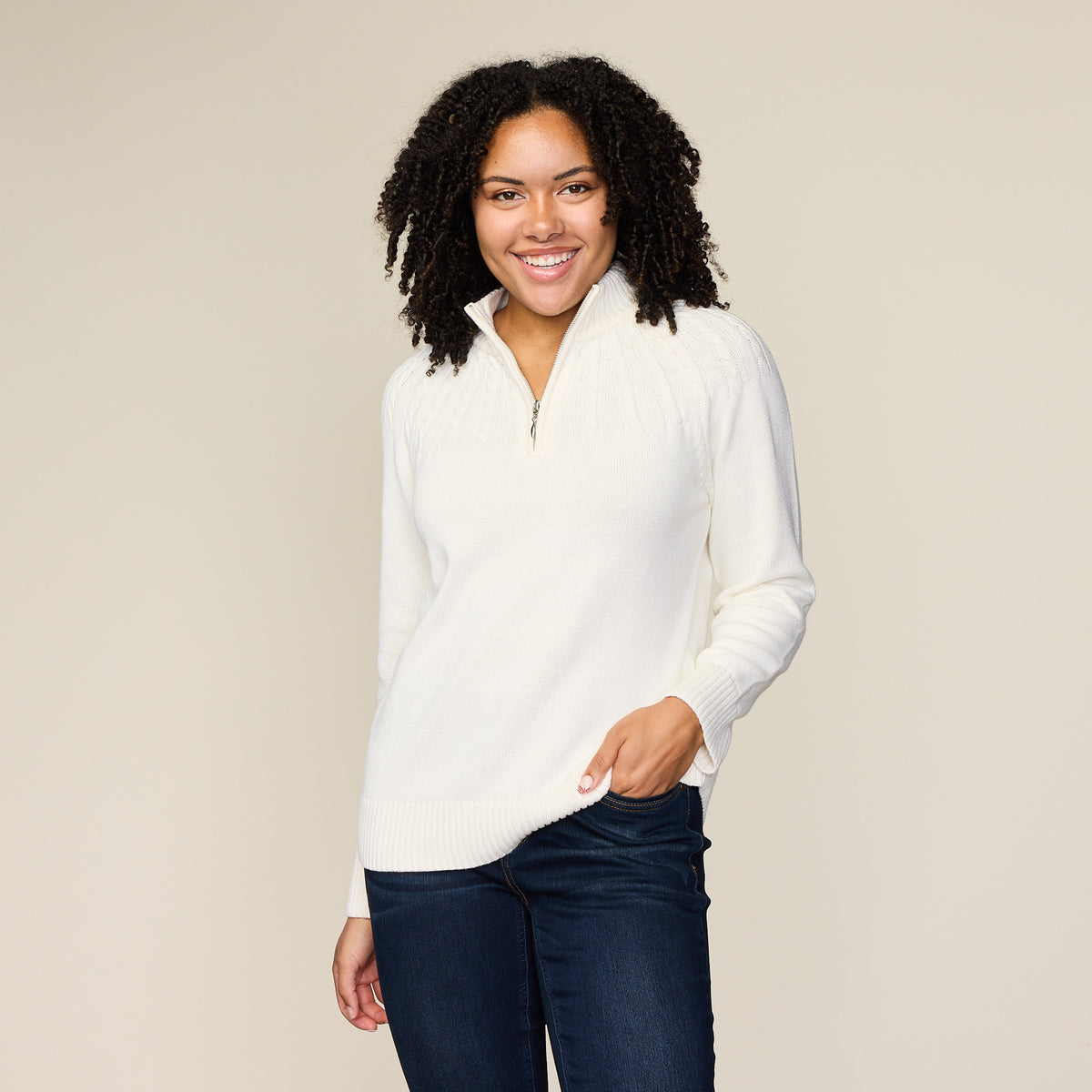Marshmallow Front Detail Missy