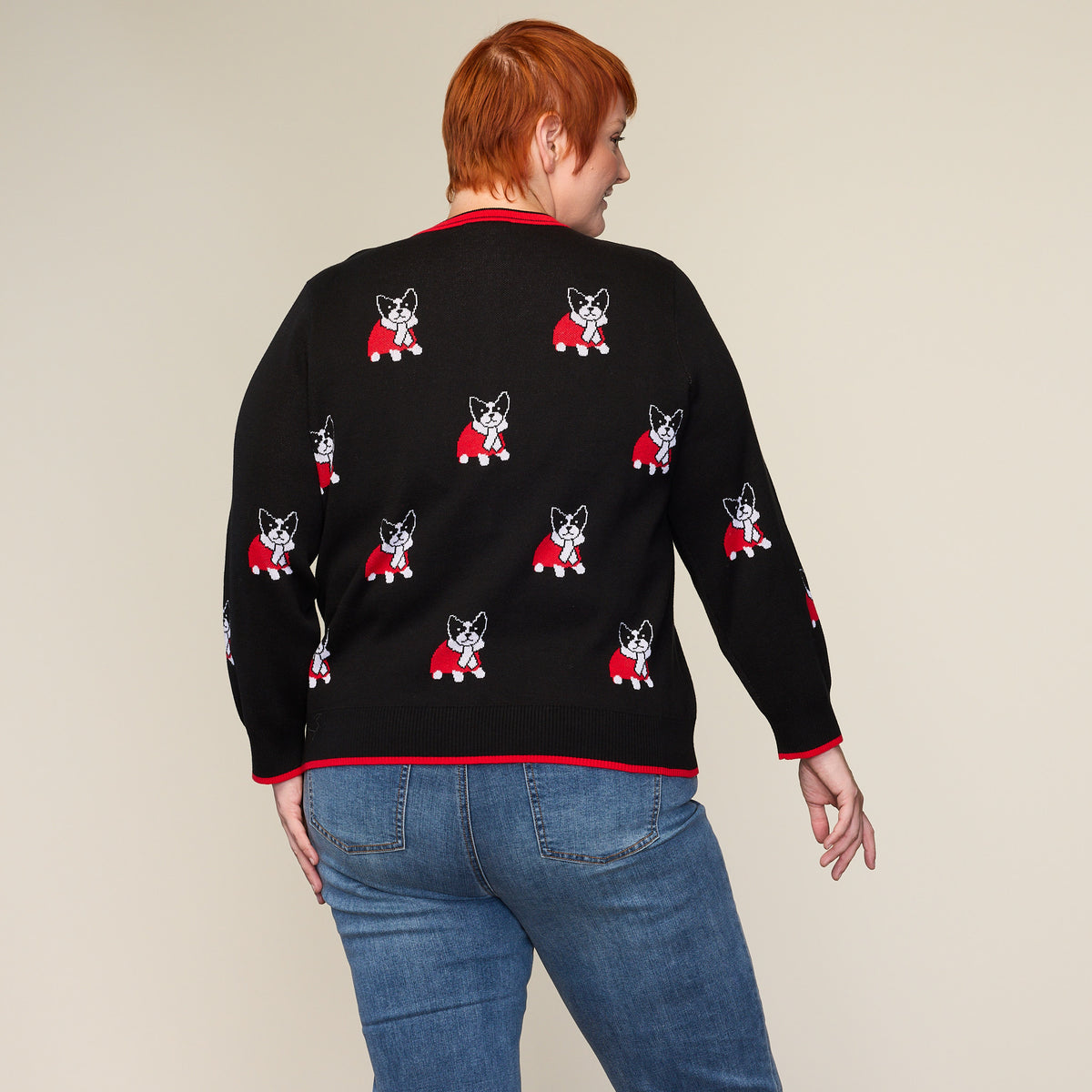 Black Back Detail Women