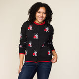 Black Front Detail Missy