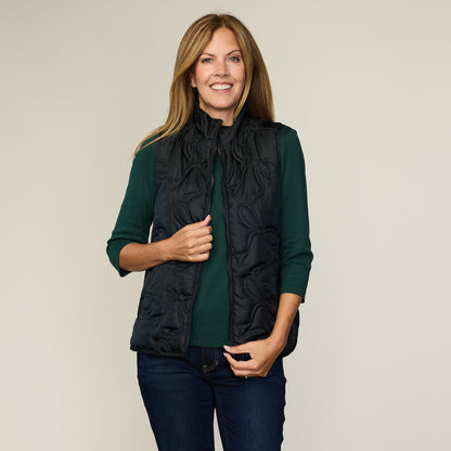 Black Front Detail Missy