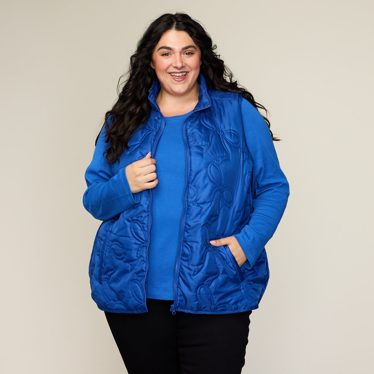 Blue Beauty Front Detail Women