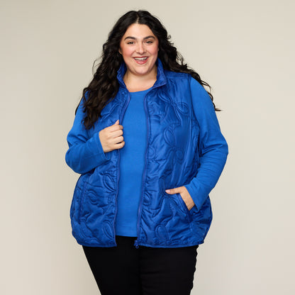 Blue Beauty Front Detail Women