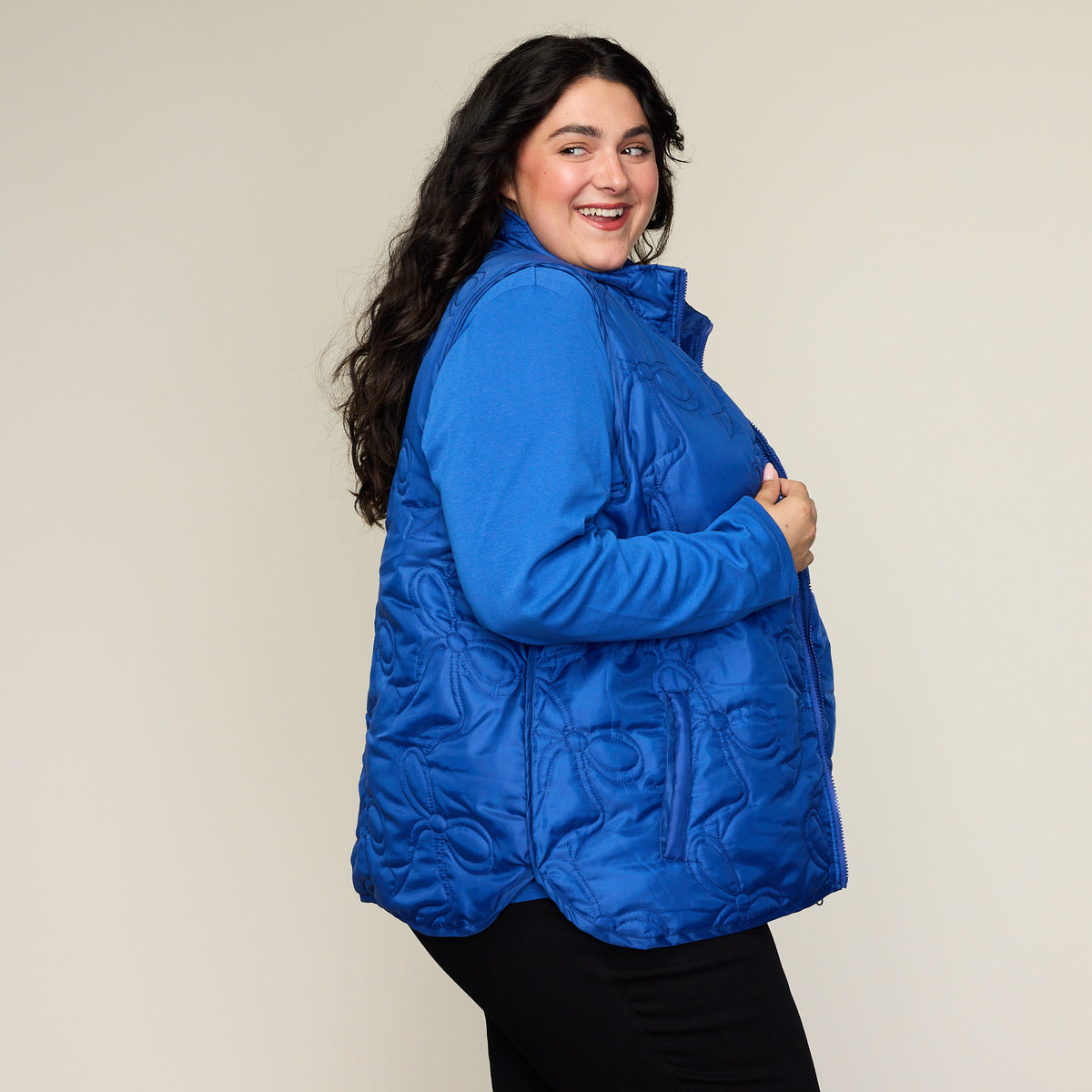 Blue Beauty Side Detail Women