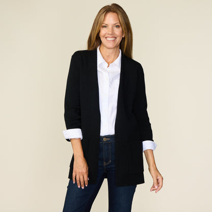 Black Front Detail Missy