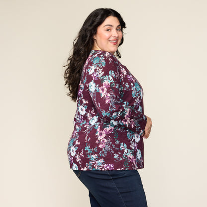 Plum Wine Side Detail Women